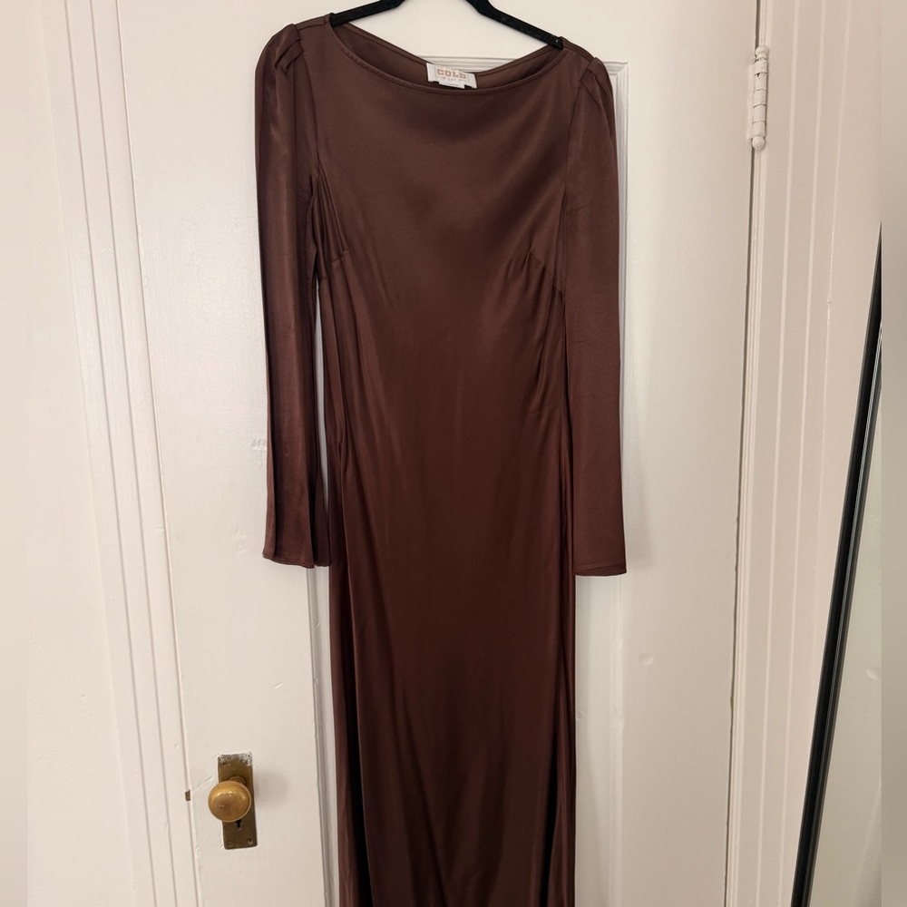 Stone Cold Fox Chocolate Long Sleeve Dress
